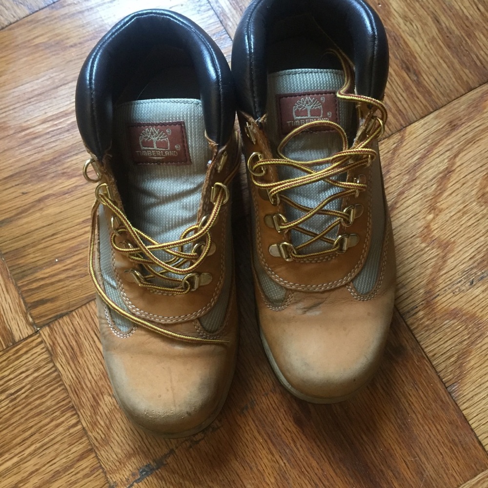 🚫SOLD🚫Timberland Wheat Nubuck field boots - Picture 2 of 5